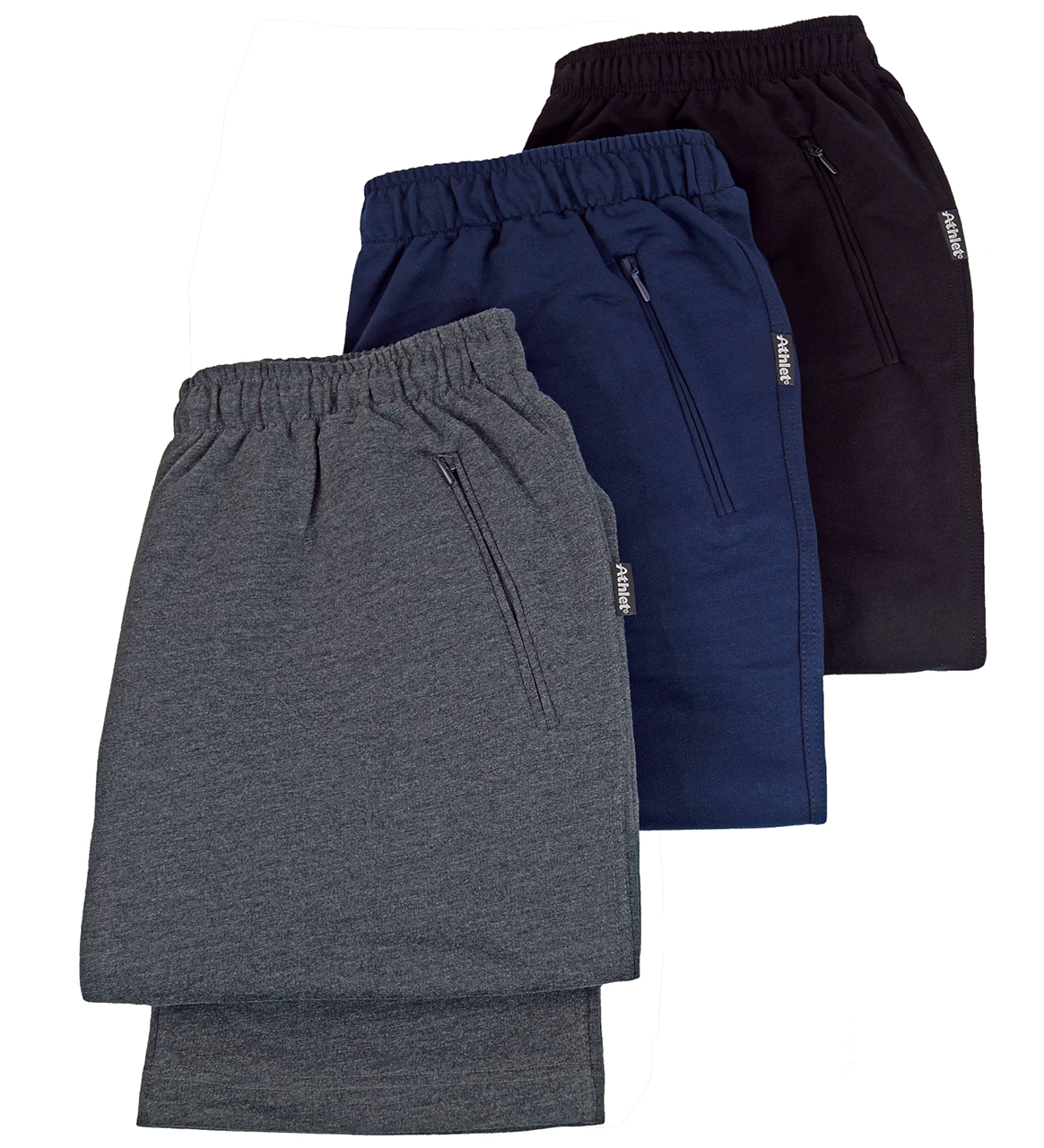 Bild von Athlet Freizeit-Hose für Herren im 3er Set
